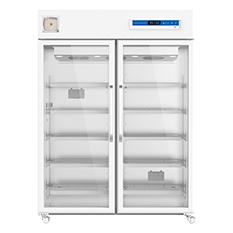 2~8ºC Double Glass Door Lab Laboratory Fridge